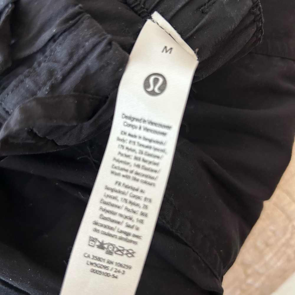 lululemon athletica Black Cargo Track Joggers - Picture 2 of 5